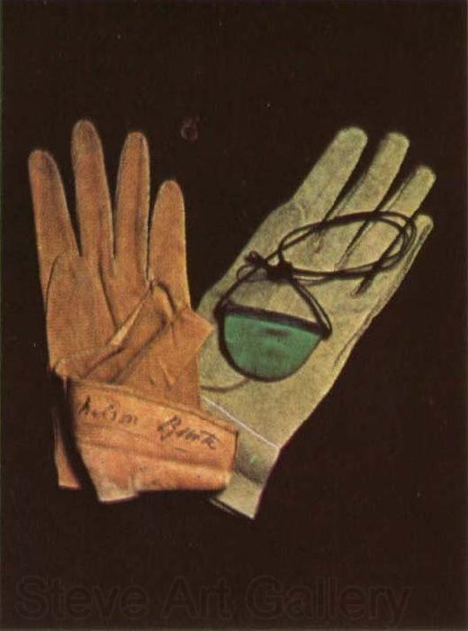 unknow artist Two left hand gloves
